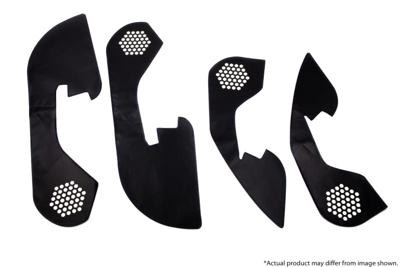 Revel — Revel GT Design Kick Panel Cover (Blue Stitch) 16-19 Subaru WRX / WRX STI - 4 Pieces