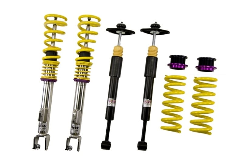 KW — Height adjustable stainless steel coilover system with pre-configured damping
KW COILOVER KIT V1 - 10228006