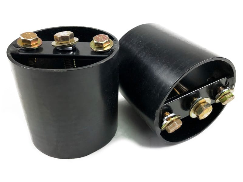 Tuff Country — 4in. Air bag spacers-non-tapered Pair