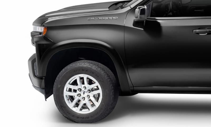 Bushwacker — Fender Flares OE Style Color Black Smooth Finish 4 Pc
OE Style® Color Match Fender Flares