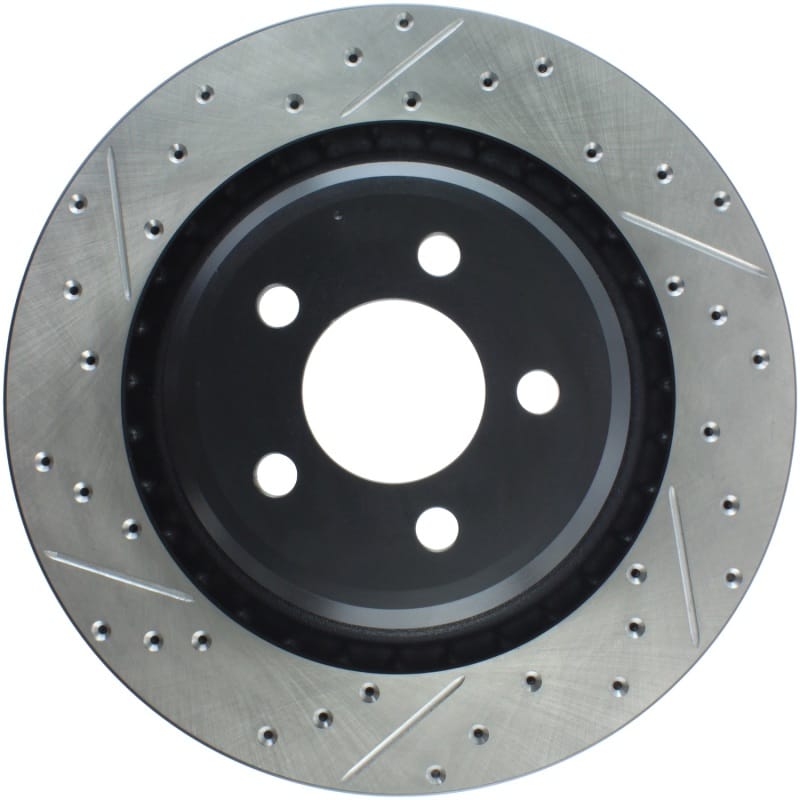 Stoptech — StopTech Sport Drilled & Slotted Brake Rotor; Rear Right
StopTech Sport Drilled/Slotted Brake Rotor; Rear Right
StopTech Sport Drilled/Slotted Disc