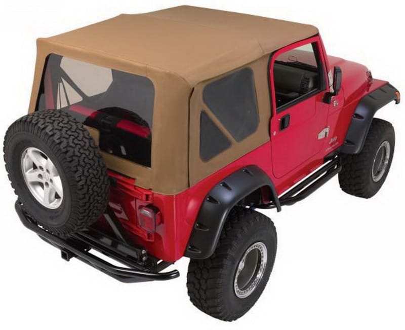 Rampage — Complete Top, Frame & Hardware for Full Steel Doors
Complete Soft Top Kit