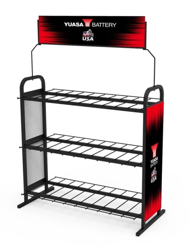 Yuasa Battery — Yuasa Large Battery Rack (Holds 16-20 Batteries)