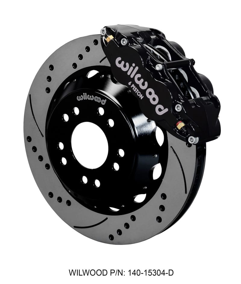 Wilwood — KIT,FRONT,WWE C10 ALUM PRO SPINDLE FNSL6R,14.00 ROTOR,SRP