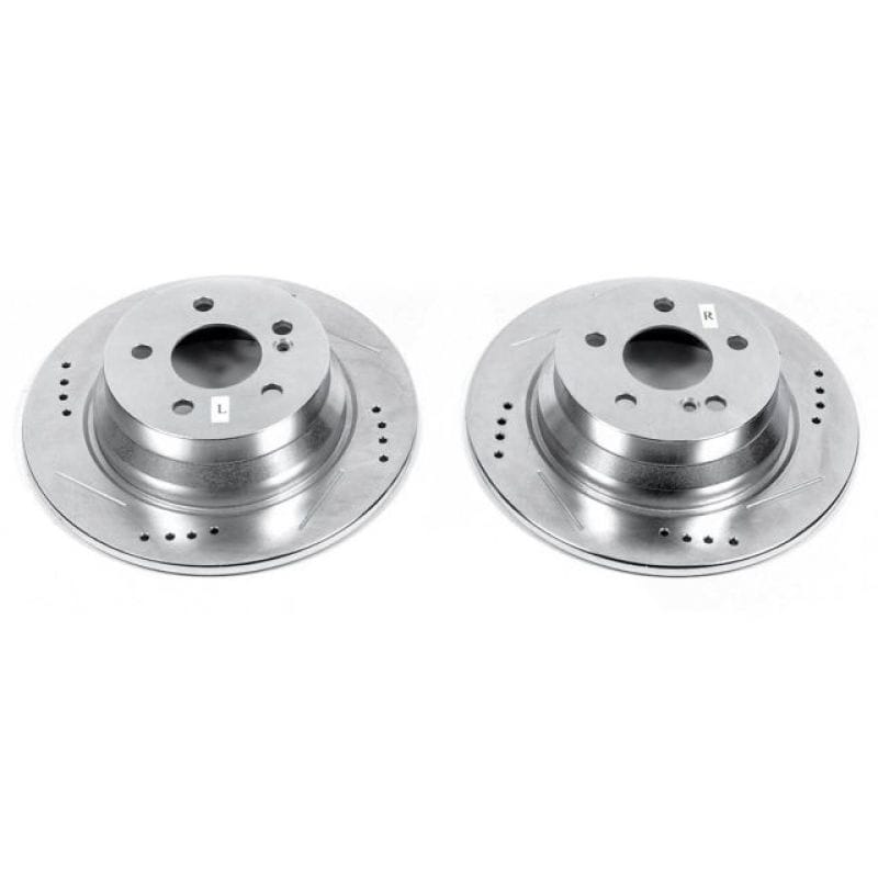 PowerStop — PowerStop Evolution Performance Drilled, Slotted & Plated Brake Rotor Pair