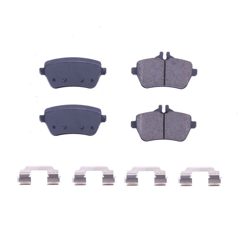 PowerStop — PowerStop - Z17 Low-Dust Ceramic Brake Pads with Hardware