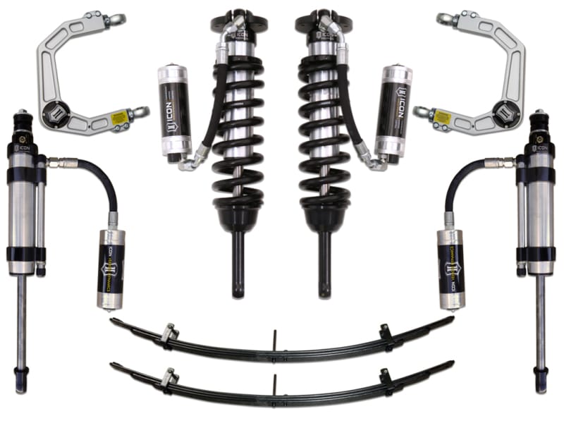 ICON — 05-15 TACOMA 0-3.5"/ 16-UP 0-2.75" STAGE 7 SUSPENSION SYSTEM W BILLET UCA
05-15 TACOMA 0-3.5"/16-23 0-2.75" STAGE 7 SUSPENSION SYSTEM W BILLET UCA