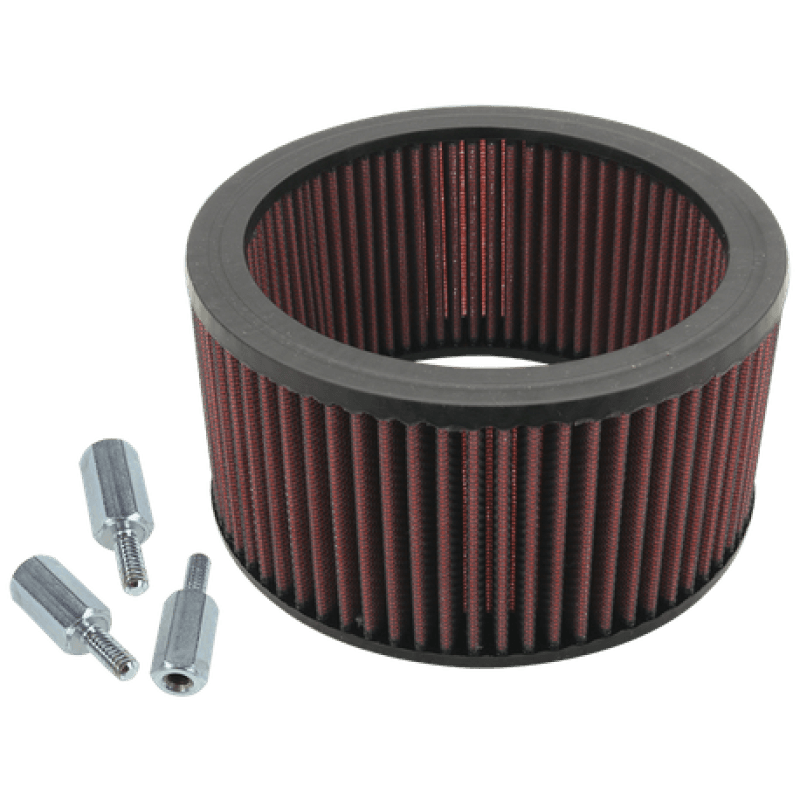 S&S Cycle — S&S Cycle Super E/G Carbs High Flow Air Filter Kit w/ Spacers For S&S Teardrop Air Cleaner