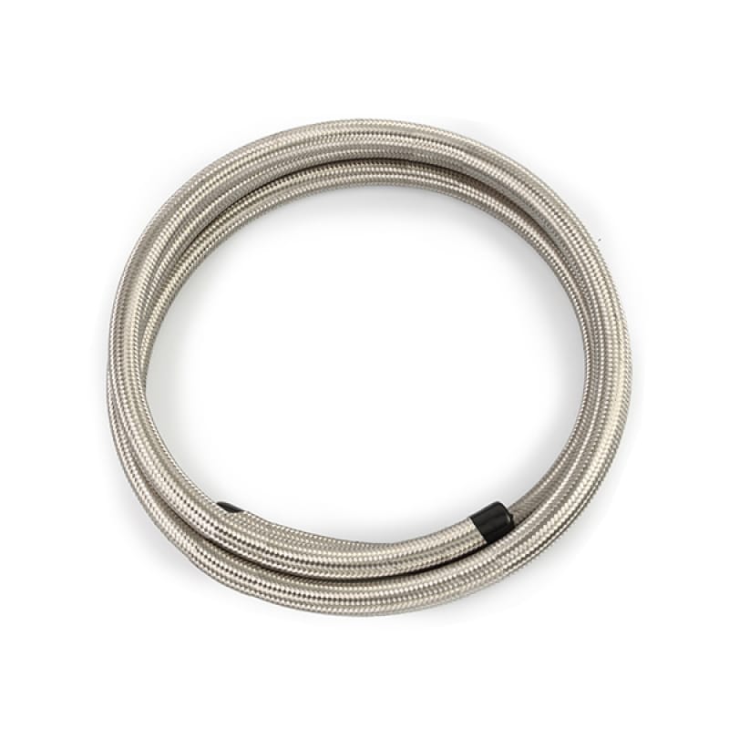 Mishimoto — -6AN Braided Line, Stainless Steel, 10 ft