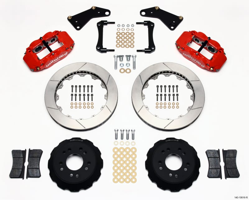 Wilwood — KIT,FRONT,VETTE,65-82,FNSL6R,13.00 ROTOR RED