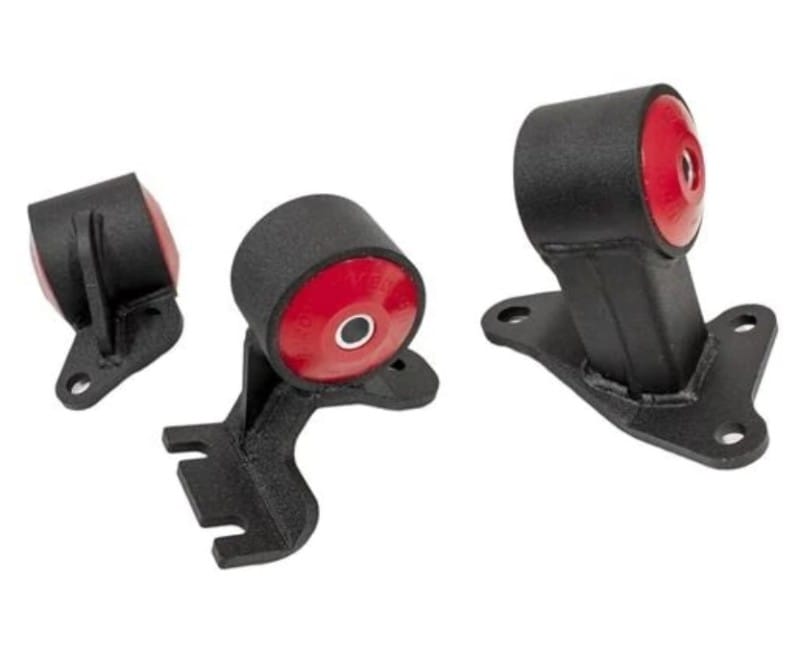 Innovative Mounts — Innovative 88-91 Civic B-Series Black Steel Mounts 60A Bushings (RHD Only Cable)