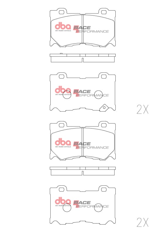 DBA — Front Race Performance Brake Pads