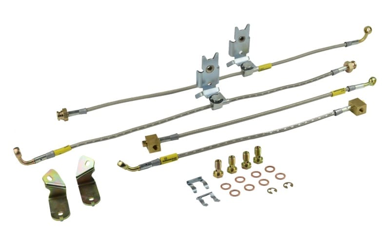 Goodridge — G-STOP SS Braided Brake Line Kit
