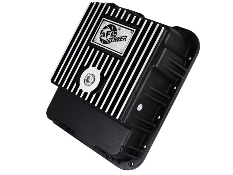 aFe — aFe POWER Pro Series Transmission Pan Black w/ Machined Fins