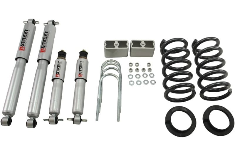 Belltech — Front And Rear Complete Kit W/ Street Performance Shocks
LOWERING KIT W/ STREET PERFORMANCE SHOCKS - 621SP