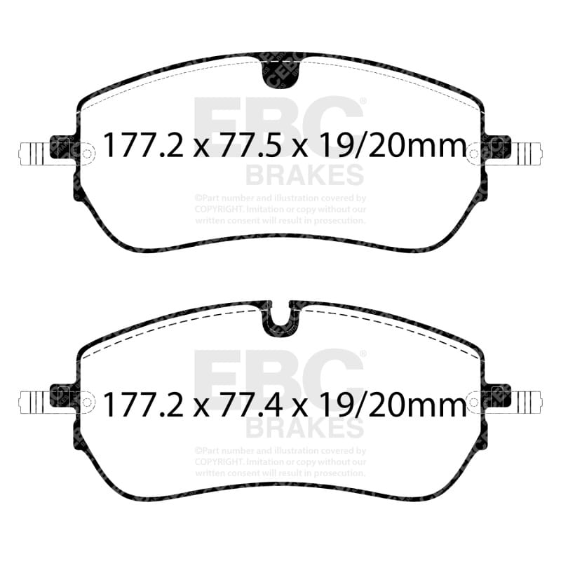 EBC — Yellowstuff Street And Track Brake Pads