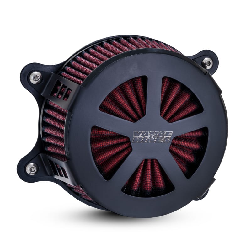 Vance and Hines — Vance & Hines HD Touring 08-16 Radiant V Intake Black