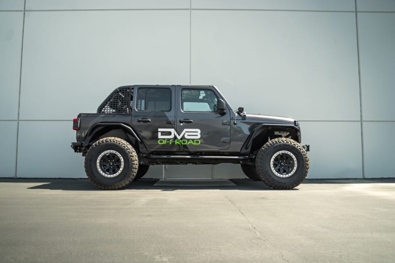 DV8 Offroad — Jeep Wrangler JL OE Plus 4-Door Side Steps