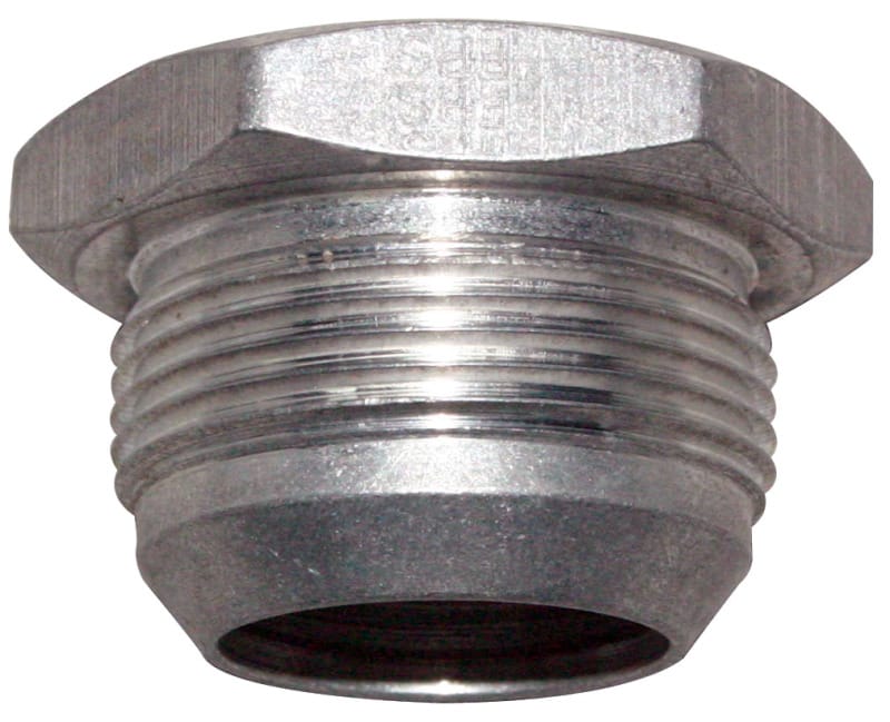 Moroso — Moroso -20An Male Weld-On Bung - Aluminum - Single