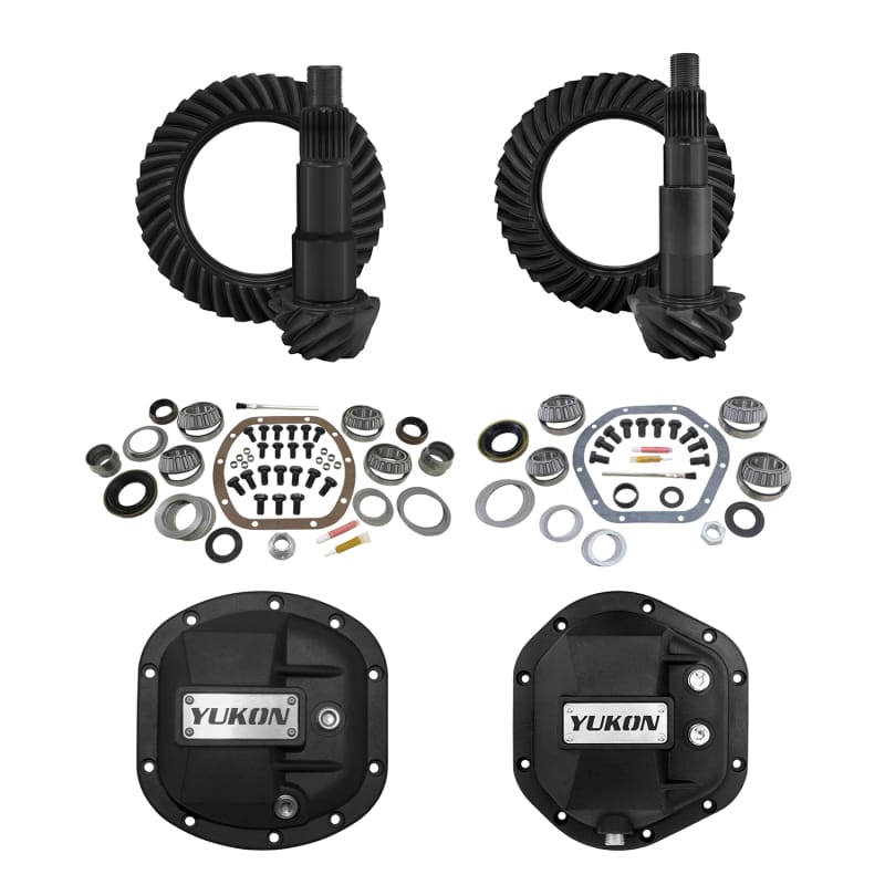 Yukon Gear & Axle — Yukon Re-Gear Kit, D30/44, Jeep Wrangler JK Non-Rubicon 4.56 Ratio w/Diff Covers
Yukon Re-Gear Kit; D30/44; Jeep Wrangler JK Non-Rubicon 4.56 Ratio w/Diff Covers