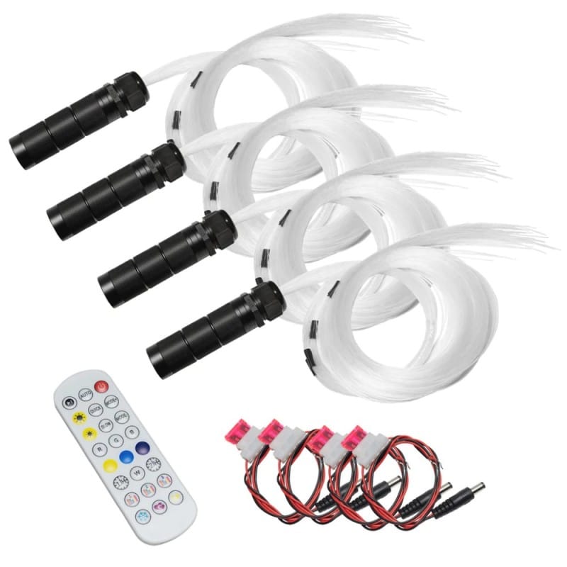 ORACLE Lighting — Fiber Optic Wheel Liner ColorSHIFT(tm) RGB+W Kit - 40W LED/ 600 Fibers