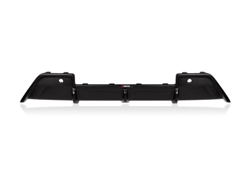 Akrapovic — Akrapovic Rear Carbon Fiber Diffuser - High Gloss