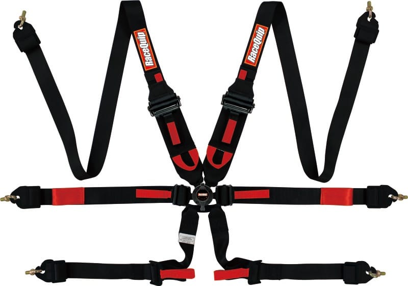 Racequip — RaceQuip Black FIA CAMLOCK 6pt 2in Pull Down Lap FHR