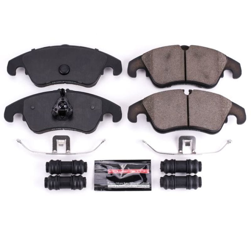 PowerStop — PowerStop - Z23 Daily Driver Carbon-Fiber Ceramic Brake Pads with Hardware Kit