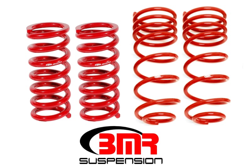 BMR Suspension — Lowering Springs, Set Of 4, 1.25 Inch Drop