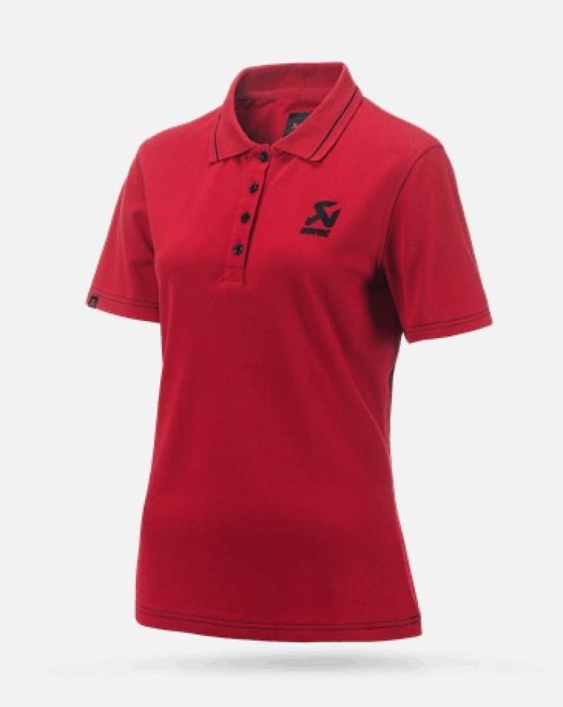 Akrapovic — Akrapovic Womens Corpo Polo Red - S