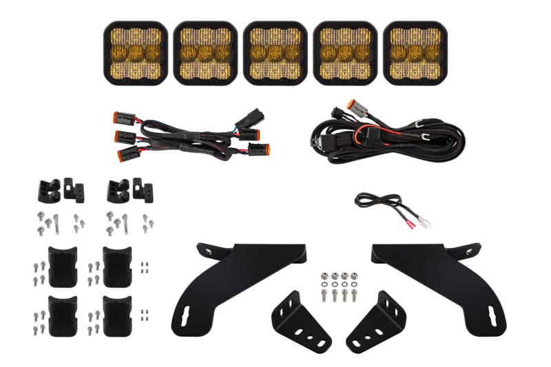 Diode Dynamics — Pod light featuring advanced TIR optics for high efficiency and focus.