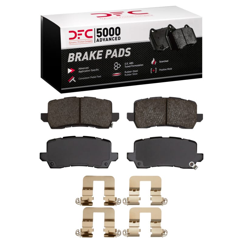 DFC — DFC 5000 Advanced Pads - Ceramic and Hardware Kit