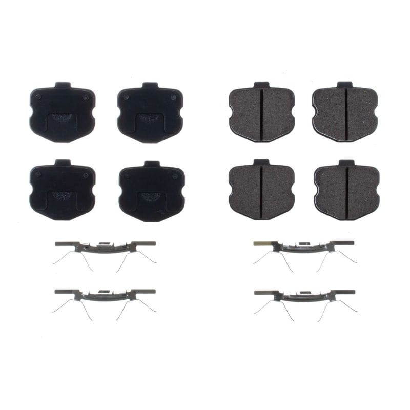 PowerStop — PowerStop - Z17 Low-Dust Ceramic Brake Pads with Hardware