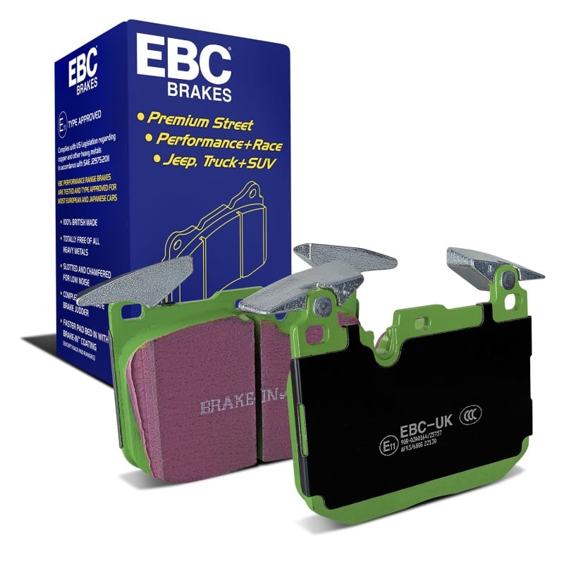 EBC — EBC 14+ BMW 228 Coupe 2.0 Turbo Brembo calipers Greenstuff Front Brake Pads
Disc Brake Pad