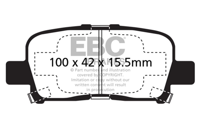 EBC — Ultimax OEM Replacement Brake Pads