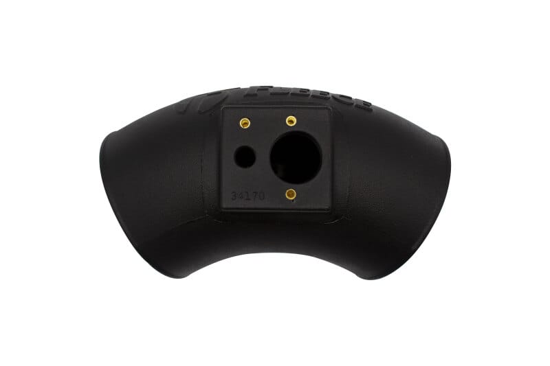 Fleece Performance — Molded plastic universal 5" intake manifold elbow w/ sensor mounting provisions