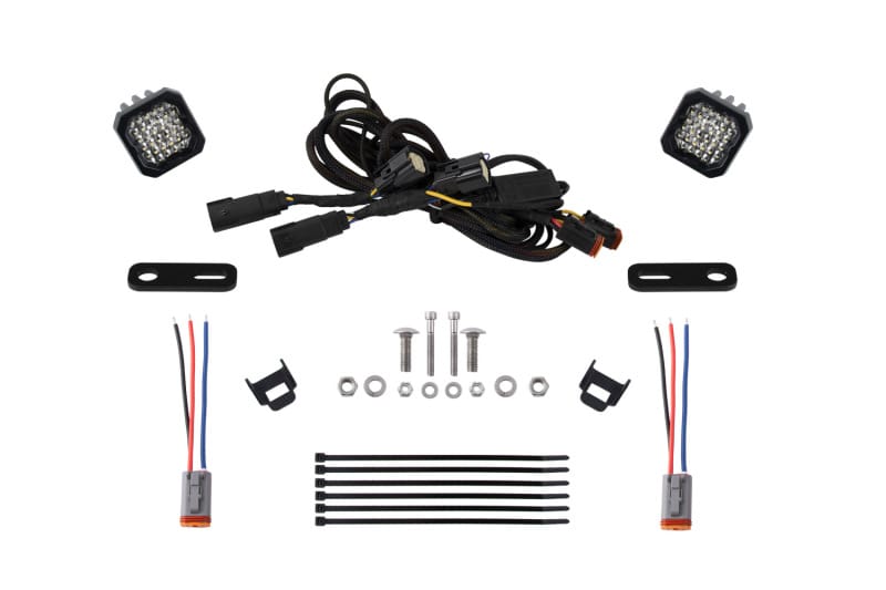 Diode Dynamics — Allows you to mount a C1R LED pod in the Chevy Colorado trailer hitch receiver.
Allows you to mount a C1R LED pod