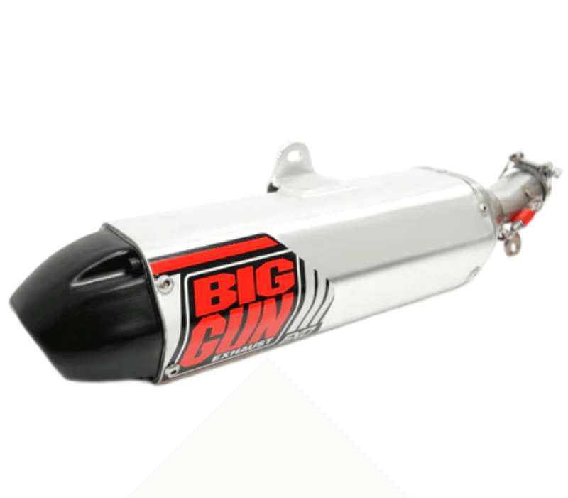 Big Gun — Big Gun 07-14 Kawasaki KFX 450R EXO Aluminum Slip On Exhaust