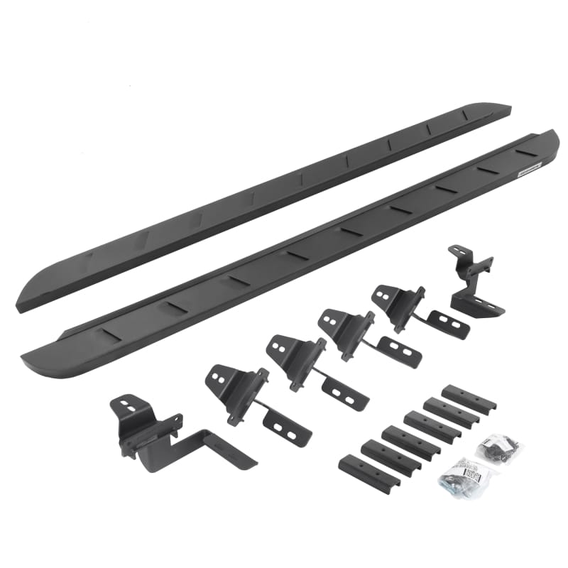 Go Rhino — RB10 Slim Line Running Boards with Mounting Brackets Kit