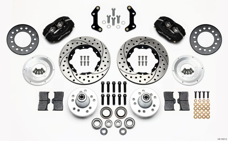 Wilwood — KIT,FRONT,B&E BODY,70-72,DISC,FDLI,11.00 SRP,BLACK POWDER COAT