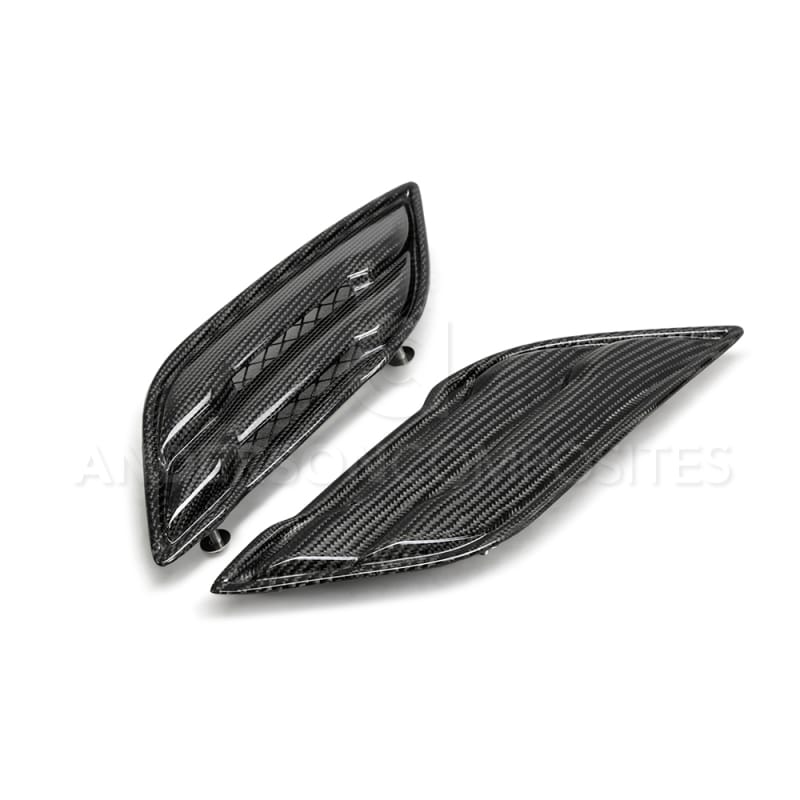 Anderson Composites — Anderson Composites 17-18 Ford Raptor Type OE Carbon Fiber Fender Vents