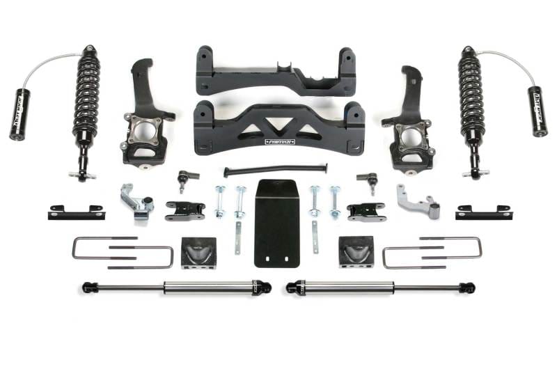 Fabtech — 6" PERF SYS W/DLSS 2.5 C/O RESI & RR DLSS 2014 FORD F150 4WD
Performance Lift System