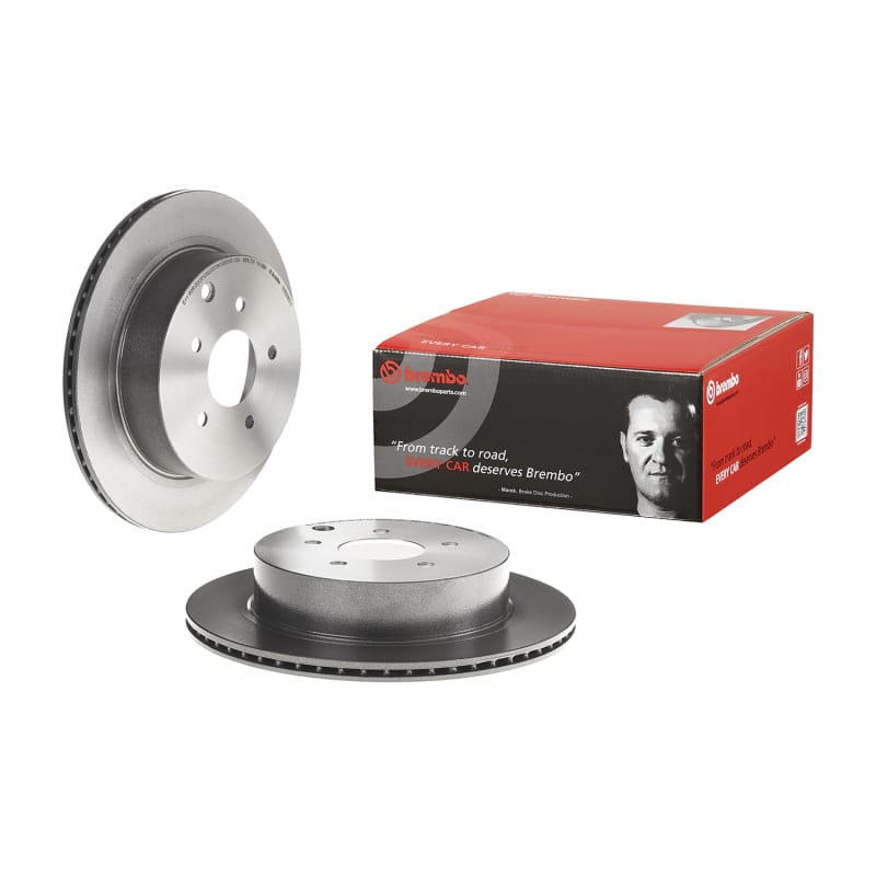 Brembo OE — Premium UV Coated Rear Brake Rotor