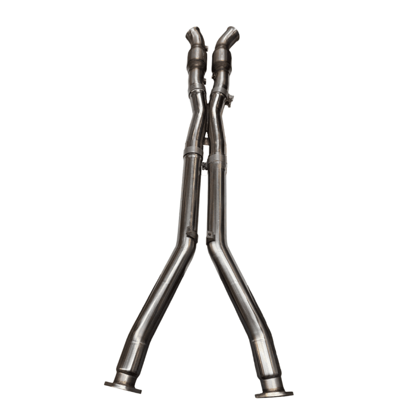 Kooks Headers — 3in. x 2-1/2in. SS Catted X-Pipe. 1997-2004 Corvette. Requires Kooks Headers.
3" x 2-1/2" SS Catted X-Pipe. 1997-2004 Corvette. Requires Kooks Headers.