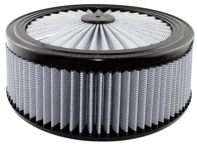 aFe — Magnum FLOW T.O.P. Universal Round Racing Air Filter w/ Pro DRY S Media
MagnumFLOW Round Racing PRO DRY S Air Filter; TOP Racer
