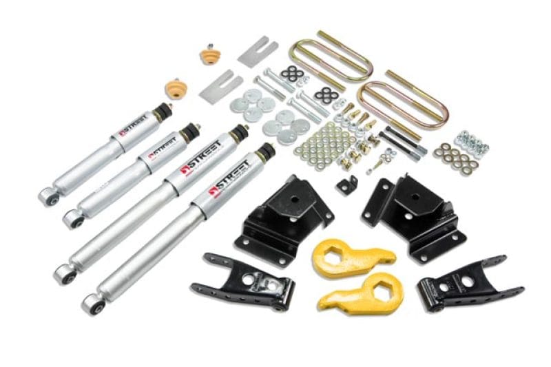 Belltech — Front And Rear Complete Kit W/ Street Performance Shocks
LOWERING KIT W/ STREET PERFORMANCE SHOCKS - 937SP