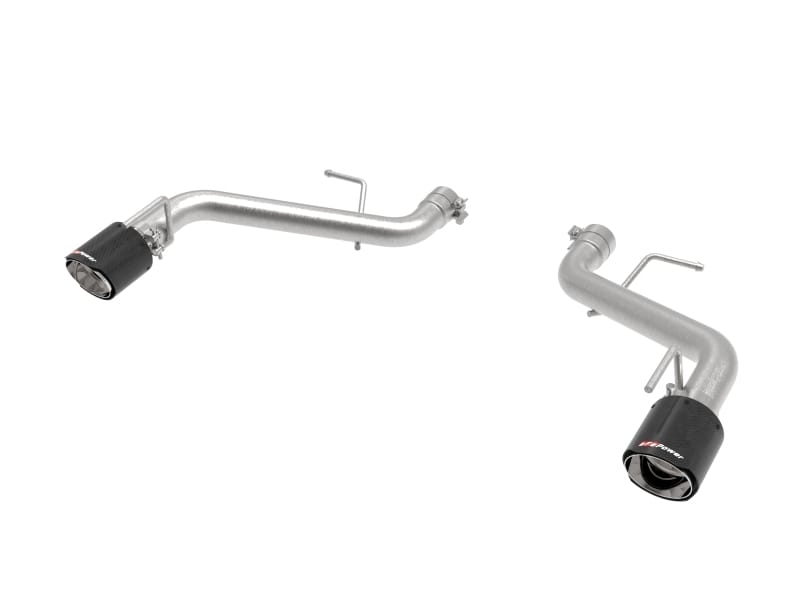 aFe — MACH Force-Xp 2-1/2 IN 409 Stainless Steel Axle-Back Exhaust System Carbon Fib