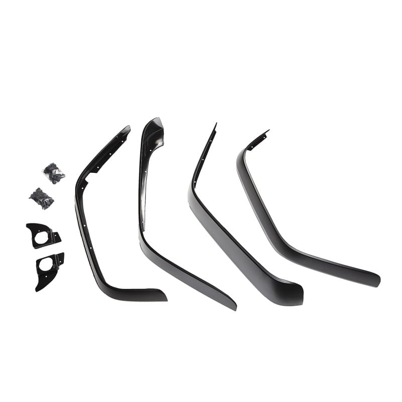 Rugged Ridge — All Terrain Flat Fender Flare Kit, 4 Piece; 07-18 Jeep Wrangler JK
All Terrain Fender Flare Set