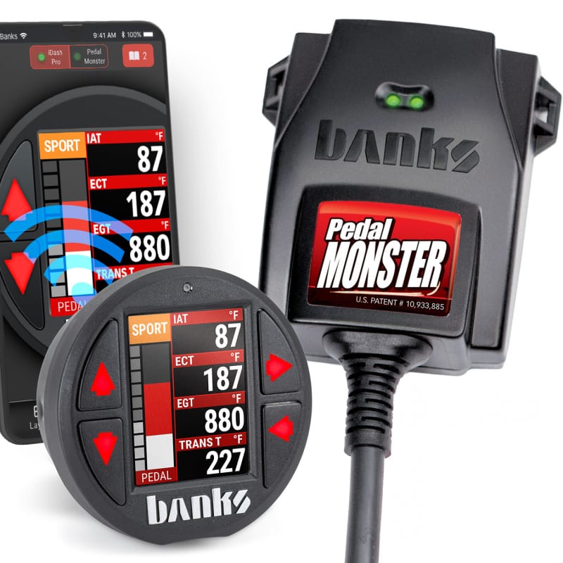 Banks Power — PedalMonster OBD-Connected Torque Response Controller, Standalone and iDash Kits