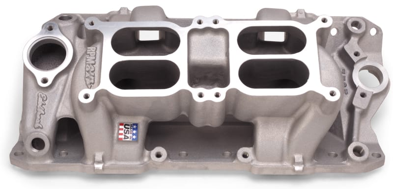 Edelbrock — Edelbrock Performer RPM Dual-Quad Air-Gap for Small-Block Chevy
MANIFOLD
